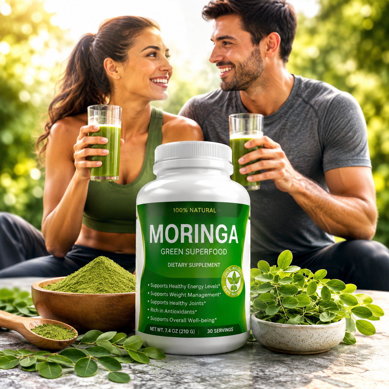 🌿 MORINGA ULTRA HIGH PURITY – TOPLUX NUTRITION