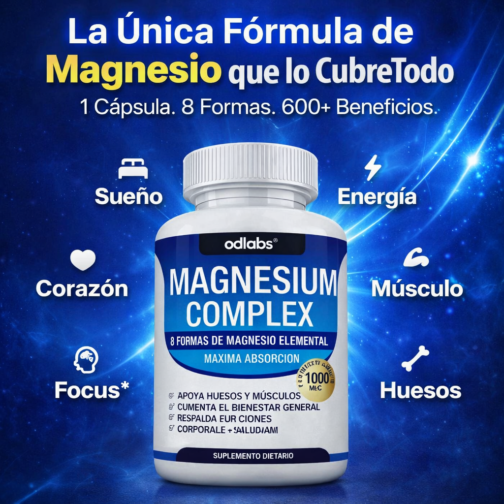 🧲 MAGNESIUM COMPLEX 8 en 1