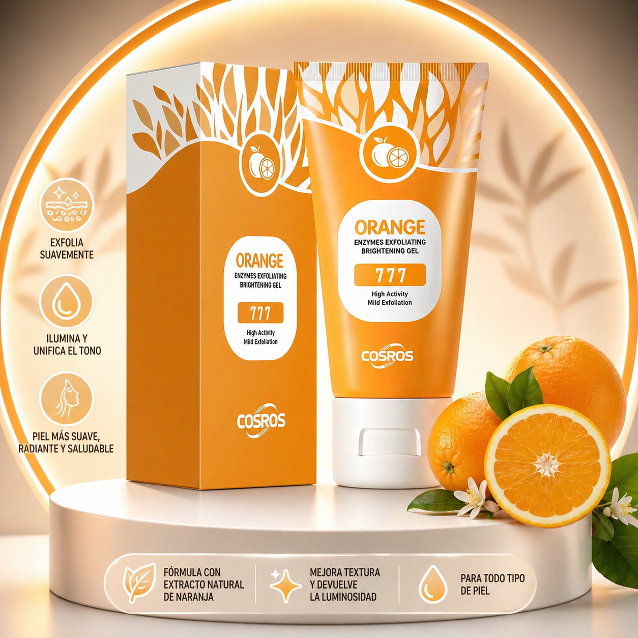 GEL EXFOLIANTE ORANGE - PRODUCTO WINNER