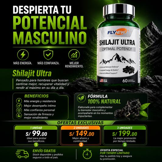 SHILAJIT ULTRA PREMIUM ( PARA AUMENTAR TESTOSTERONA)EE.UU