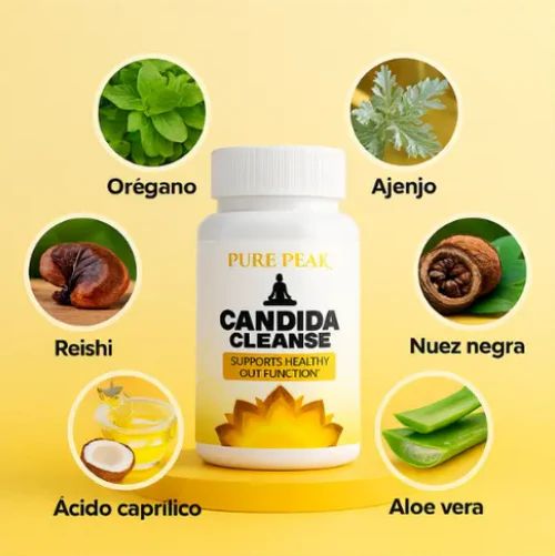 🌿CANDIDA CLEANSE CÁPSULAS 🍄 RECUPERA TU VITALIDAD Y FISICO
