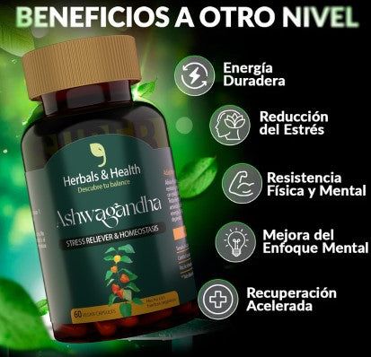 ASHWAGANDHA || REDUCE EL ESTRES - MEJORA EL SUEÑO - REDUCE EL CORTISOL