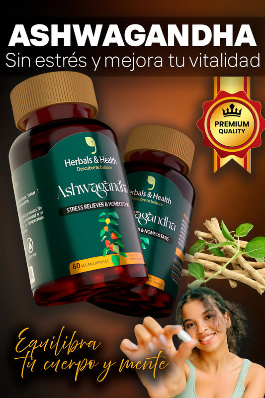 ASHWAGANDHA || REDUCE EL ESTRES - MEJORA EL SUEÑO - REDUCE EL CORTISOL